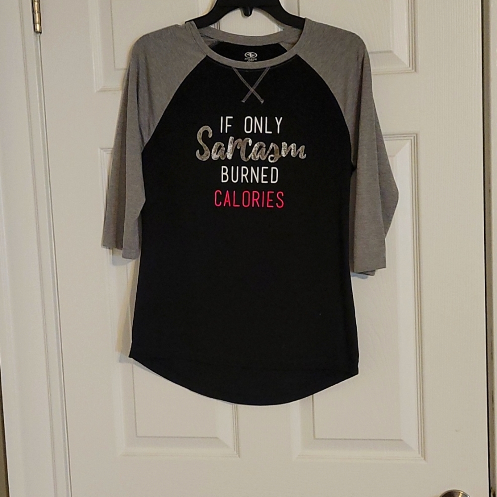 Black & gray Athletic (m) shirt